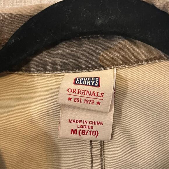 Faded‎ Glory Camo Jacket Size Medium - Picture 8 of 9